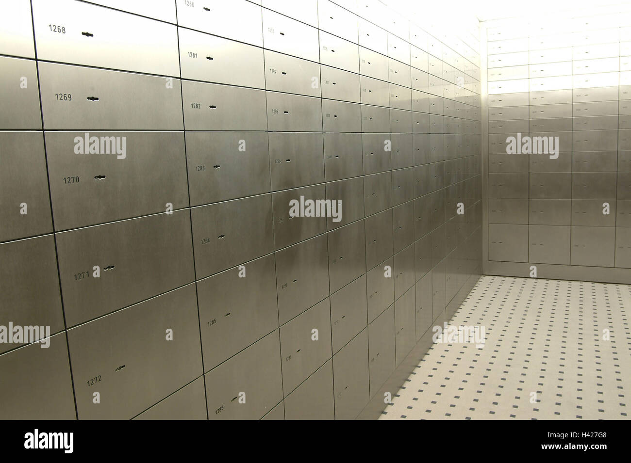 Bank safe bank vault warehouse finances security hires stock