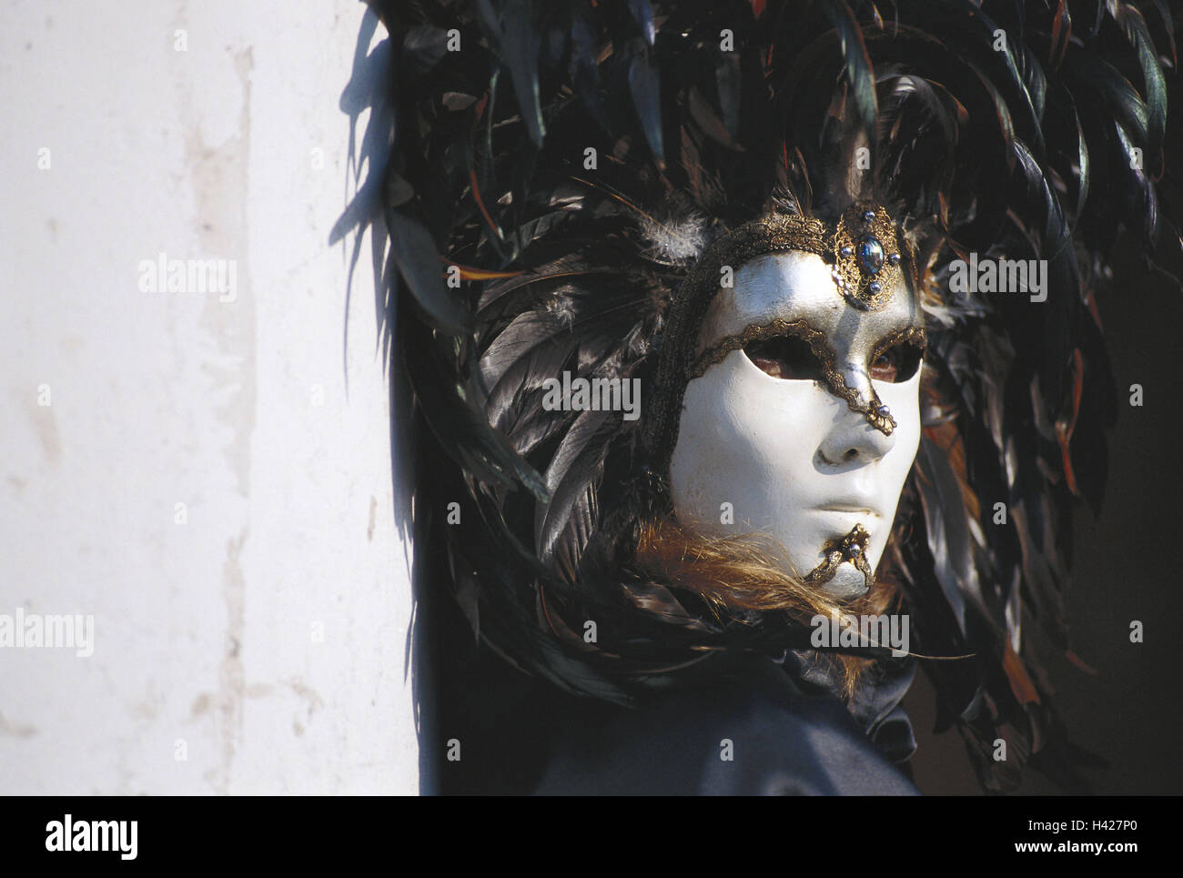 Carnival venice black white hi-res stock photography and images - Alamy
