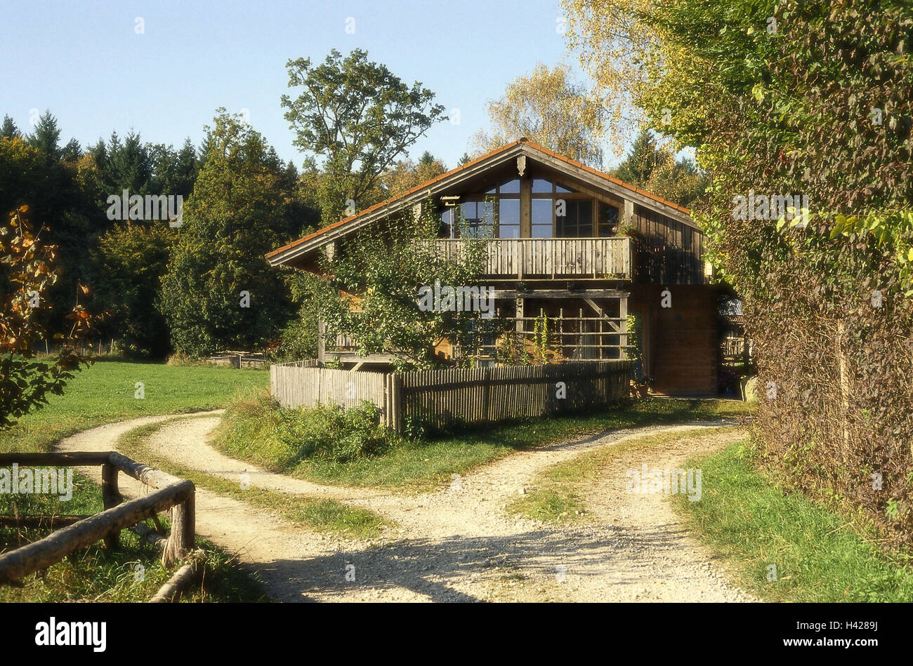 Germany Bavaria Deining Farmhouse Autumn Stollhof Bioland