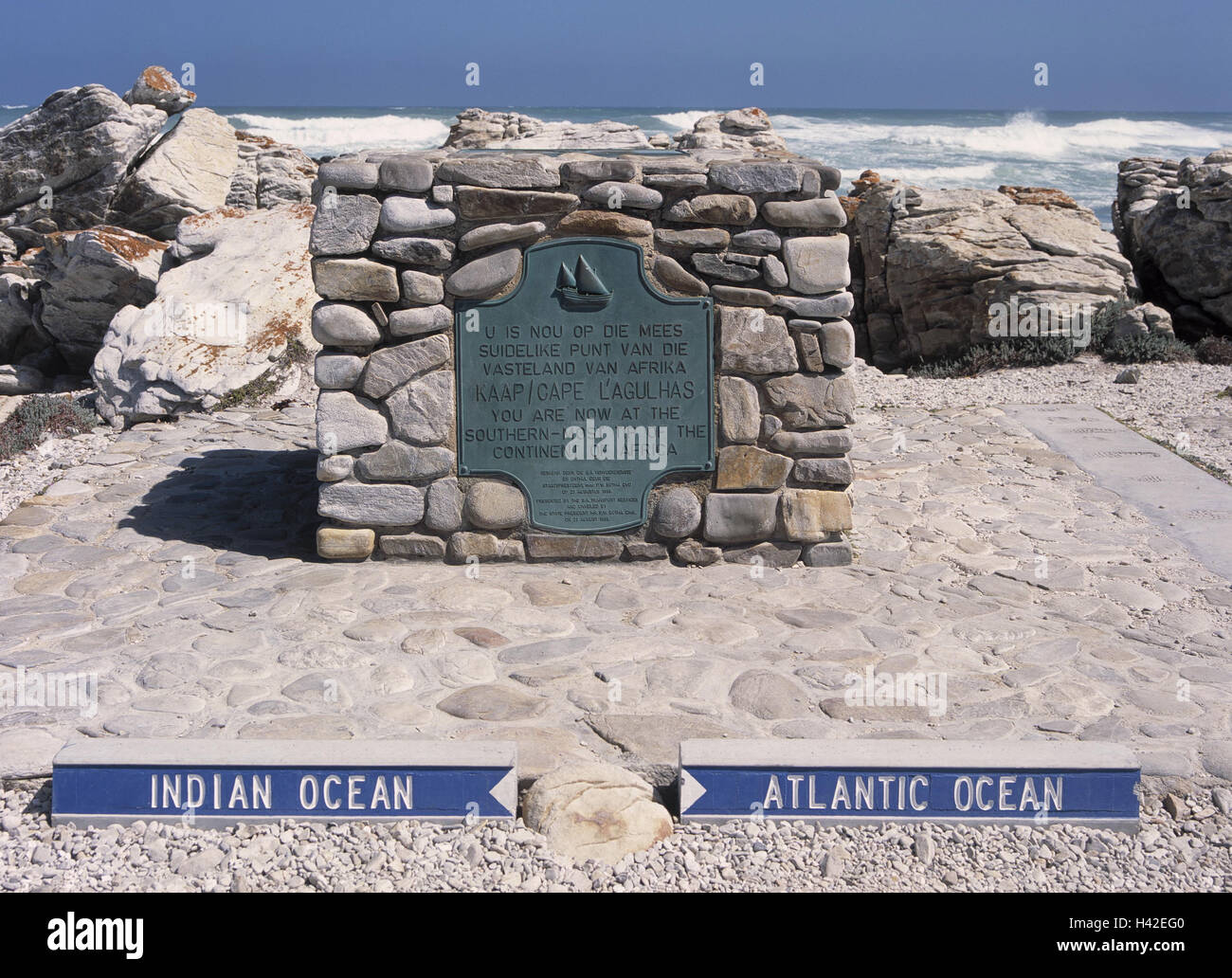 South, Africa, west cape, cape Agulhas, tip notice board, the most