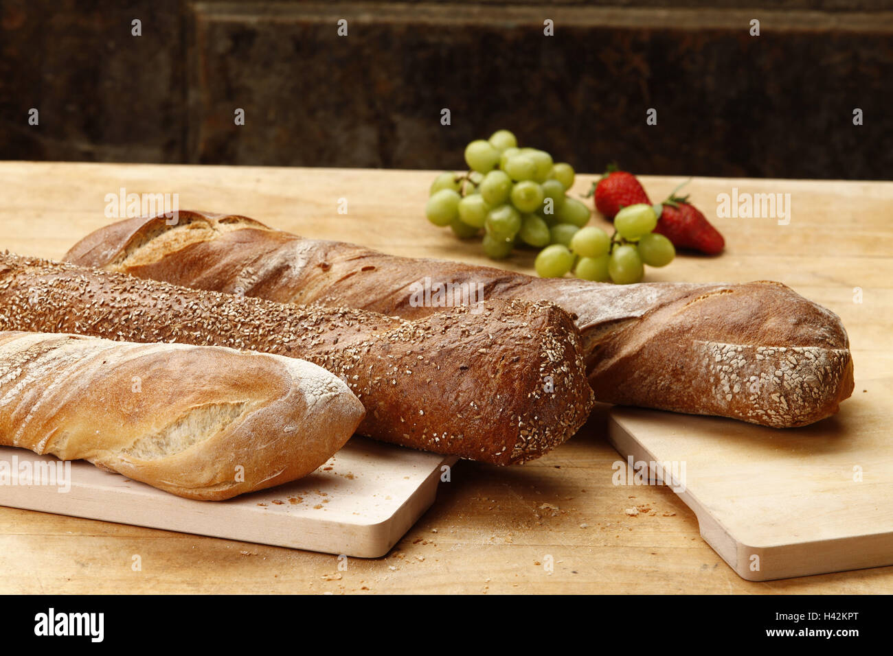 Bread sorts, passed away, Stock Photo