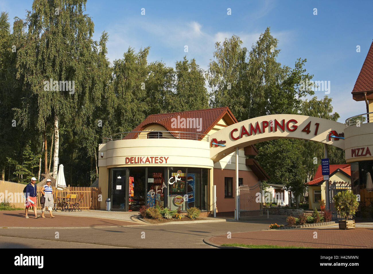 Poland pomerania leba camping site hi-res stock photography and images -  Alamy