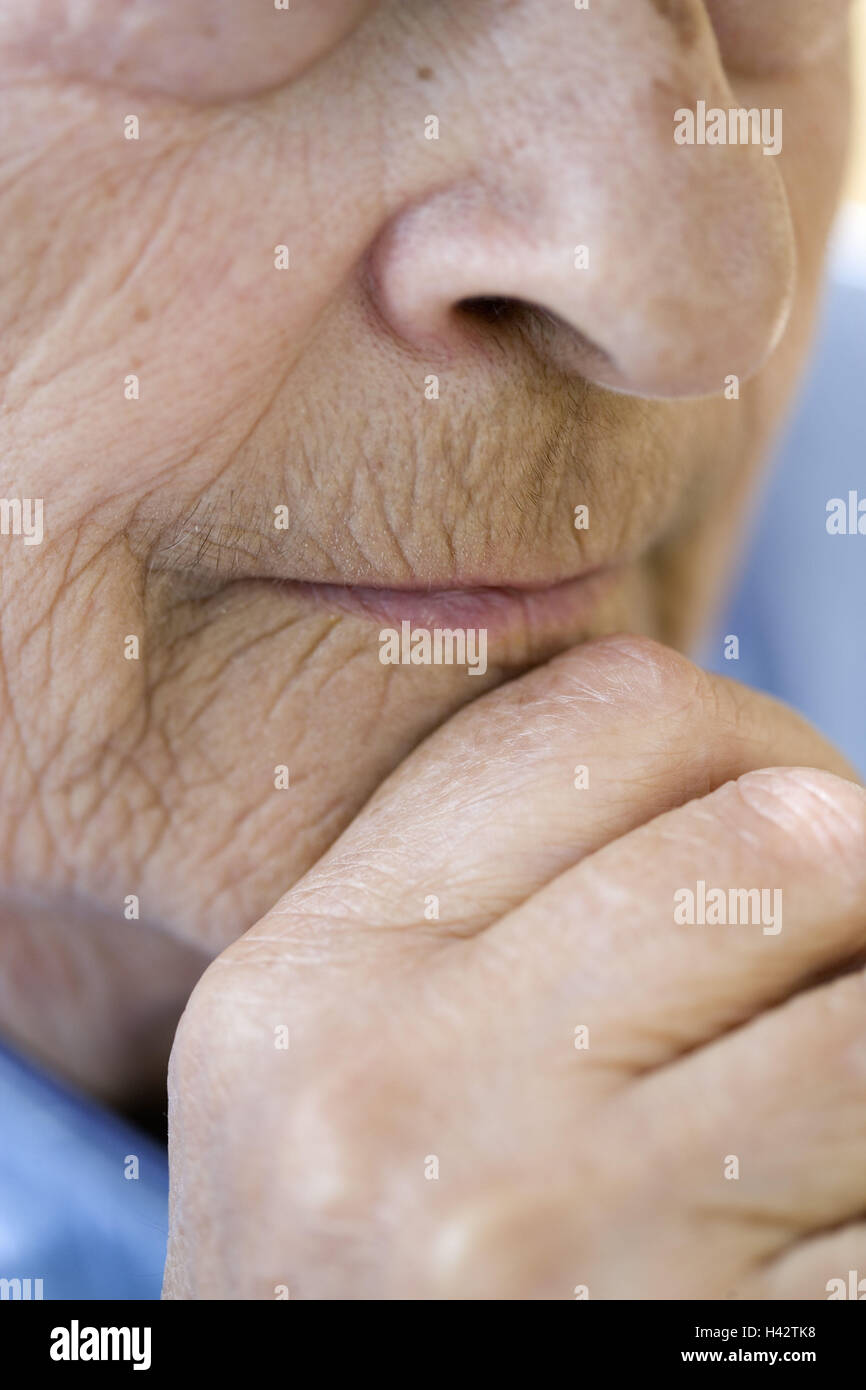 Rest chin on hand hires stock photography and images Alamy