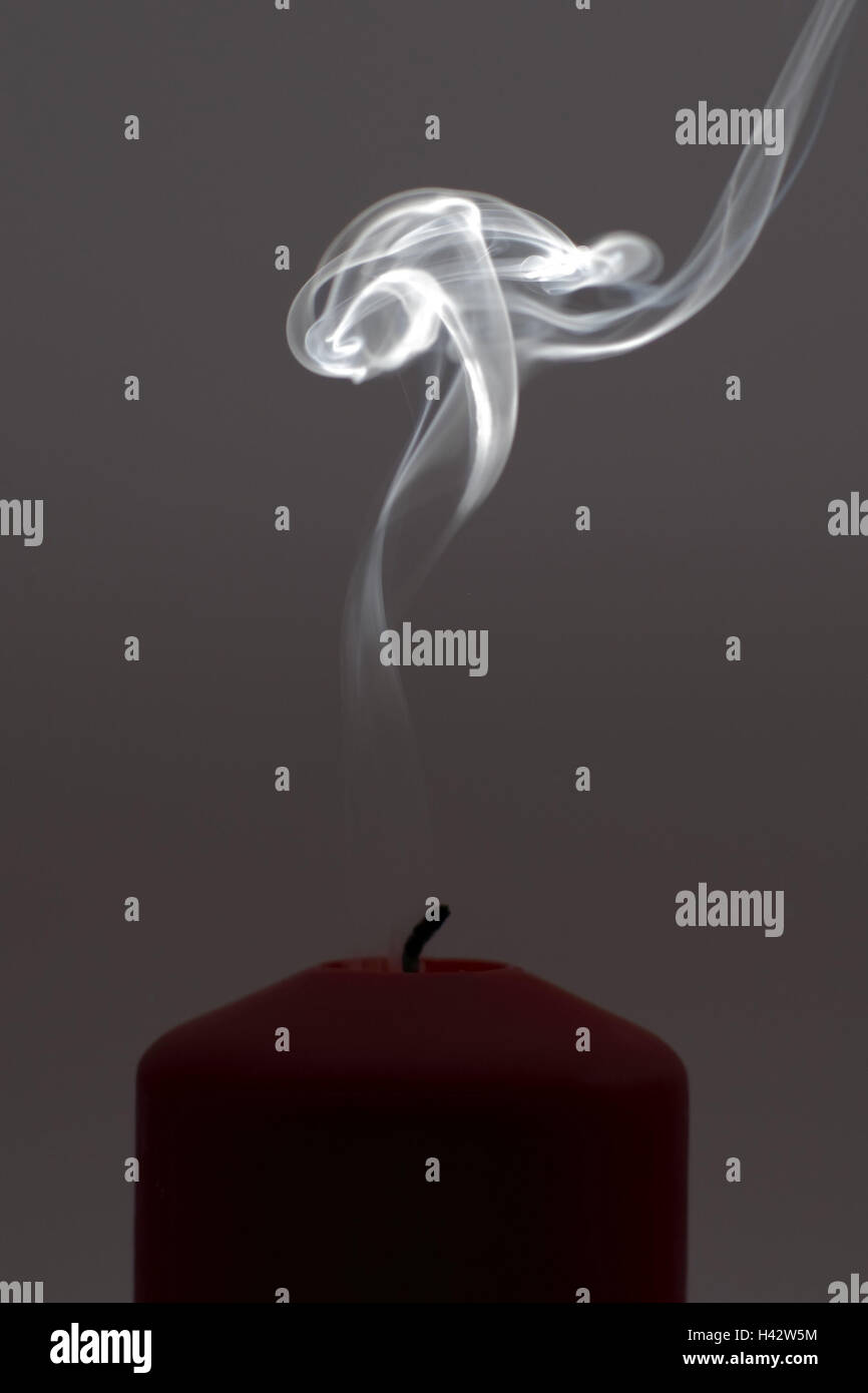 Candle blown out with smoke hires stock photography and images Alamy