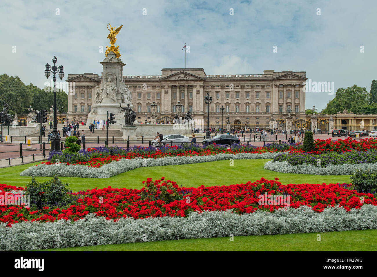 Buckingham Palace, Westminster, London, England Stock Photo