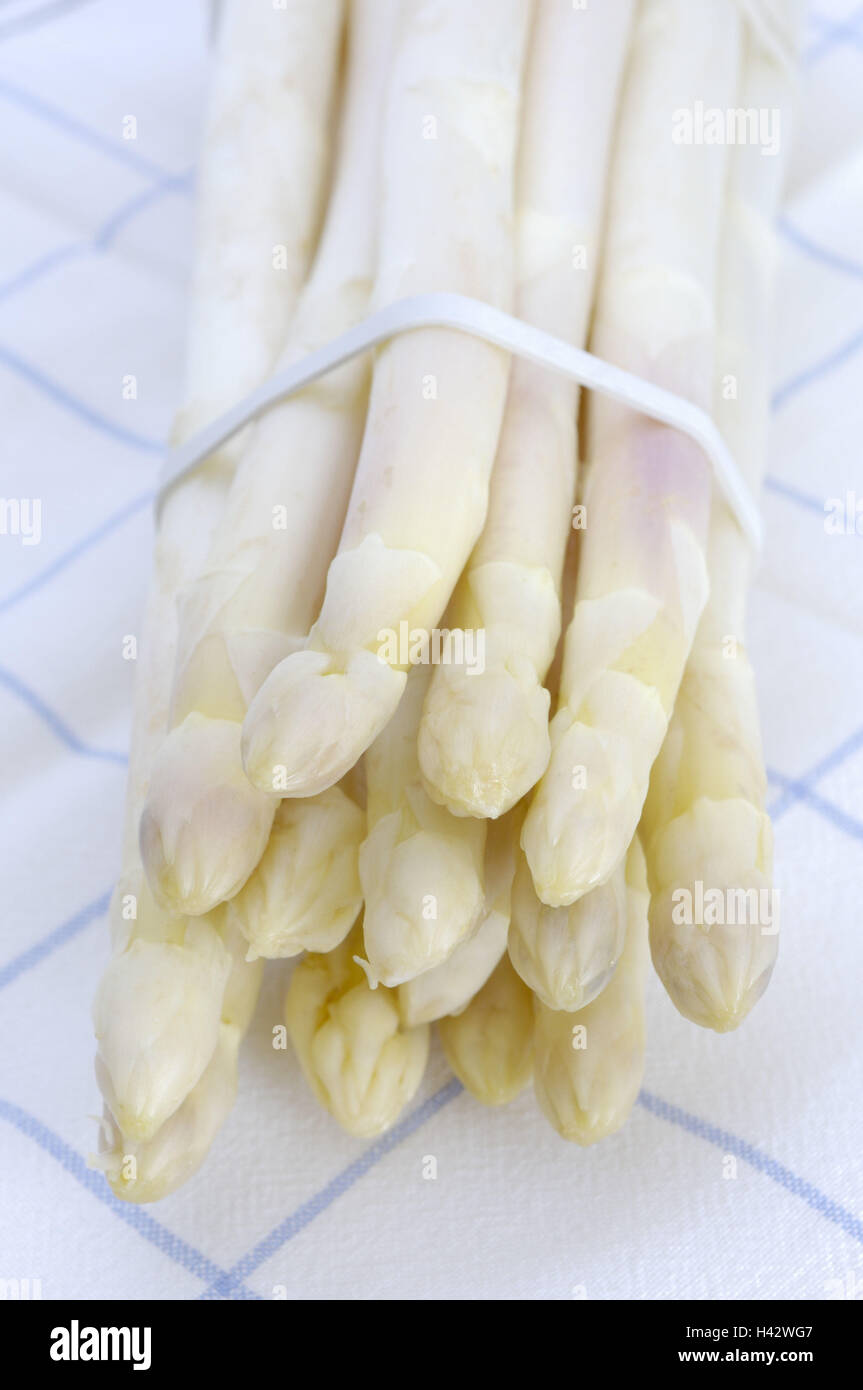 Asparagus, white, Stock Photo