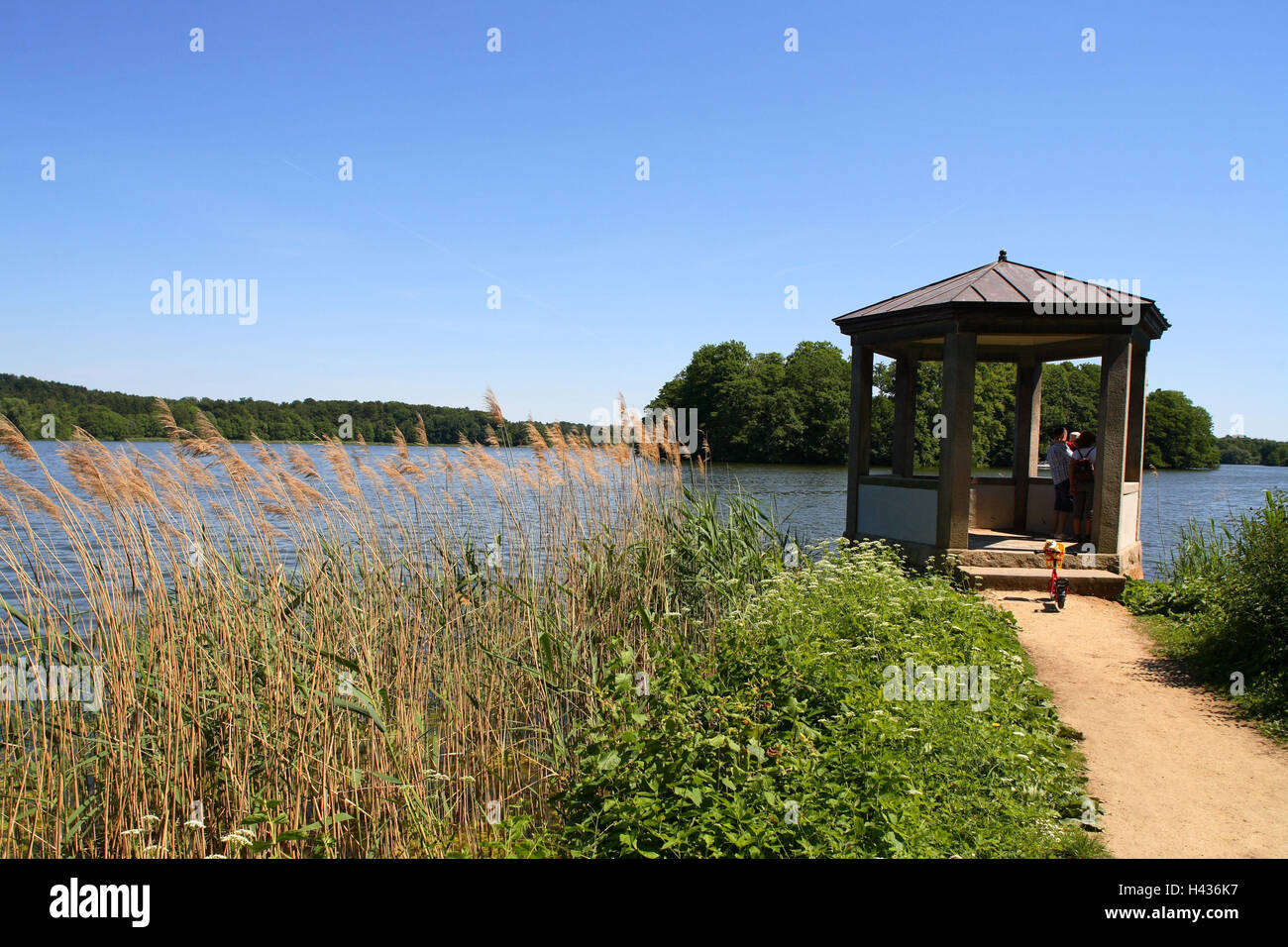 Germany, Schleswig - Holstein, Eutin, 'of big Eutiner lake', Stock Photo