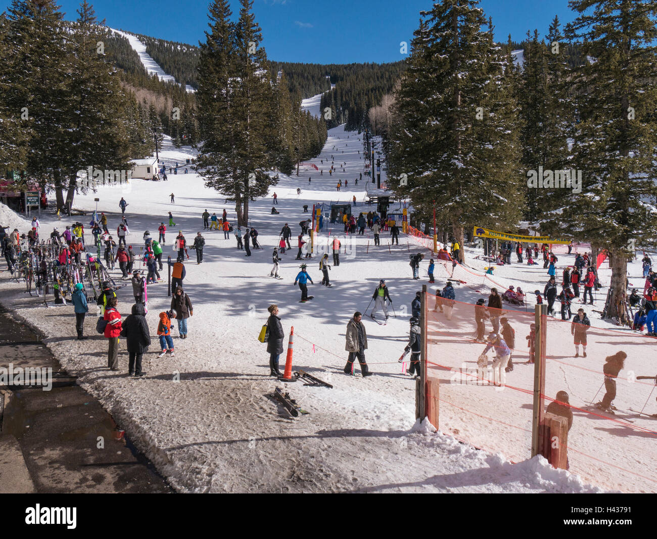 Santa fe new mexico ski santa fe hires stock photography and images