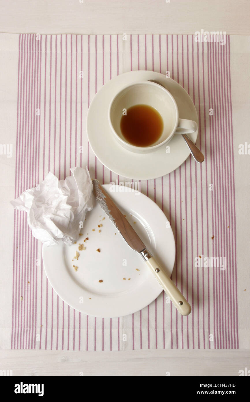 Finished plate napkin hi-res stock photography and images - Alamy