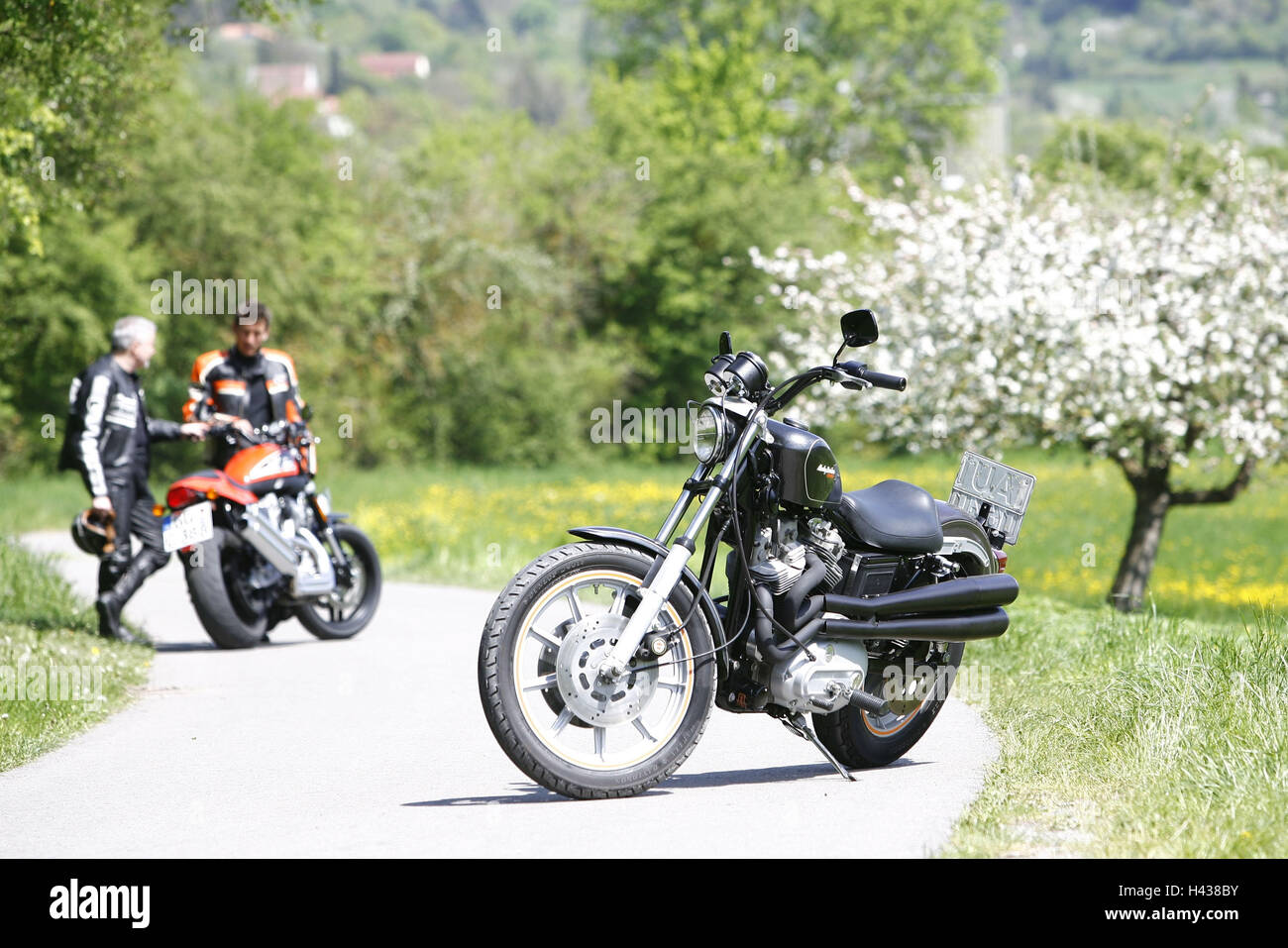 Old harley davidson hires stock photography and images Alamy