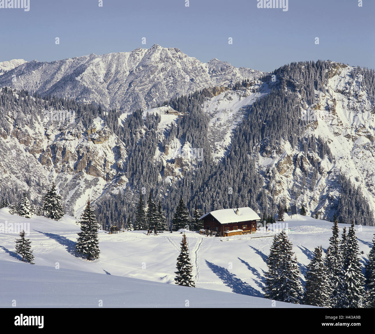 Germany Garmisch Partenkirchen Wetterstein Range Stuibenh tte View 