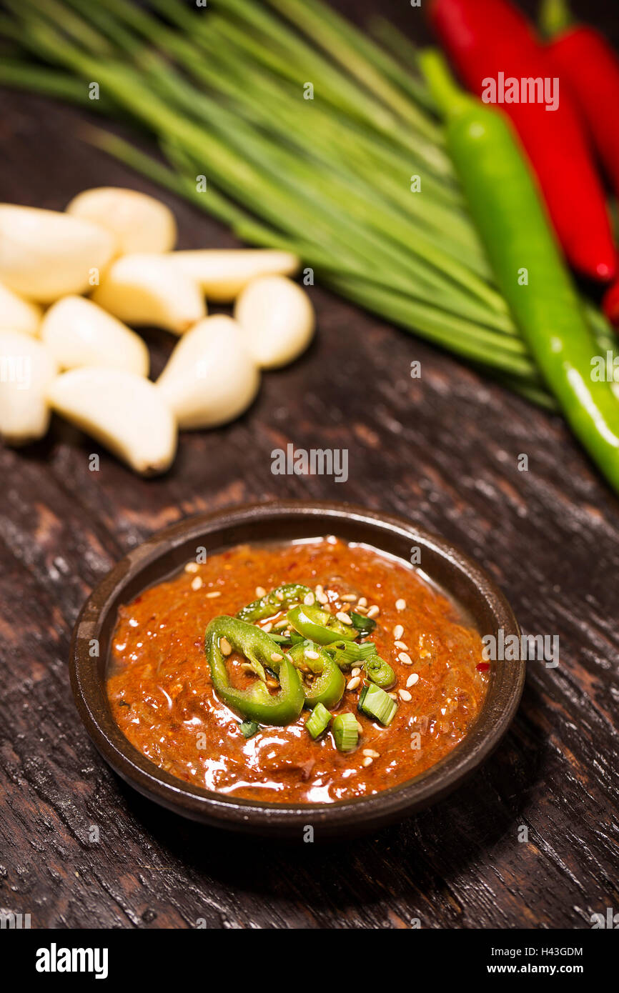 Korean Cuisine Salted Fermented Fish/Seafood Stock Photo Alamy