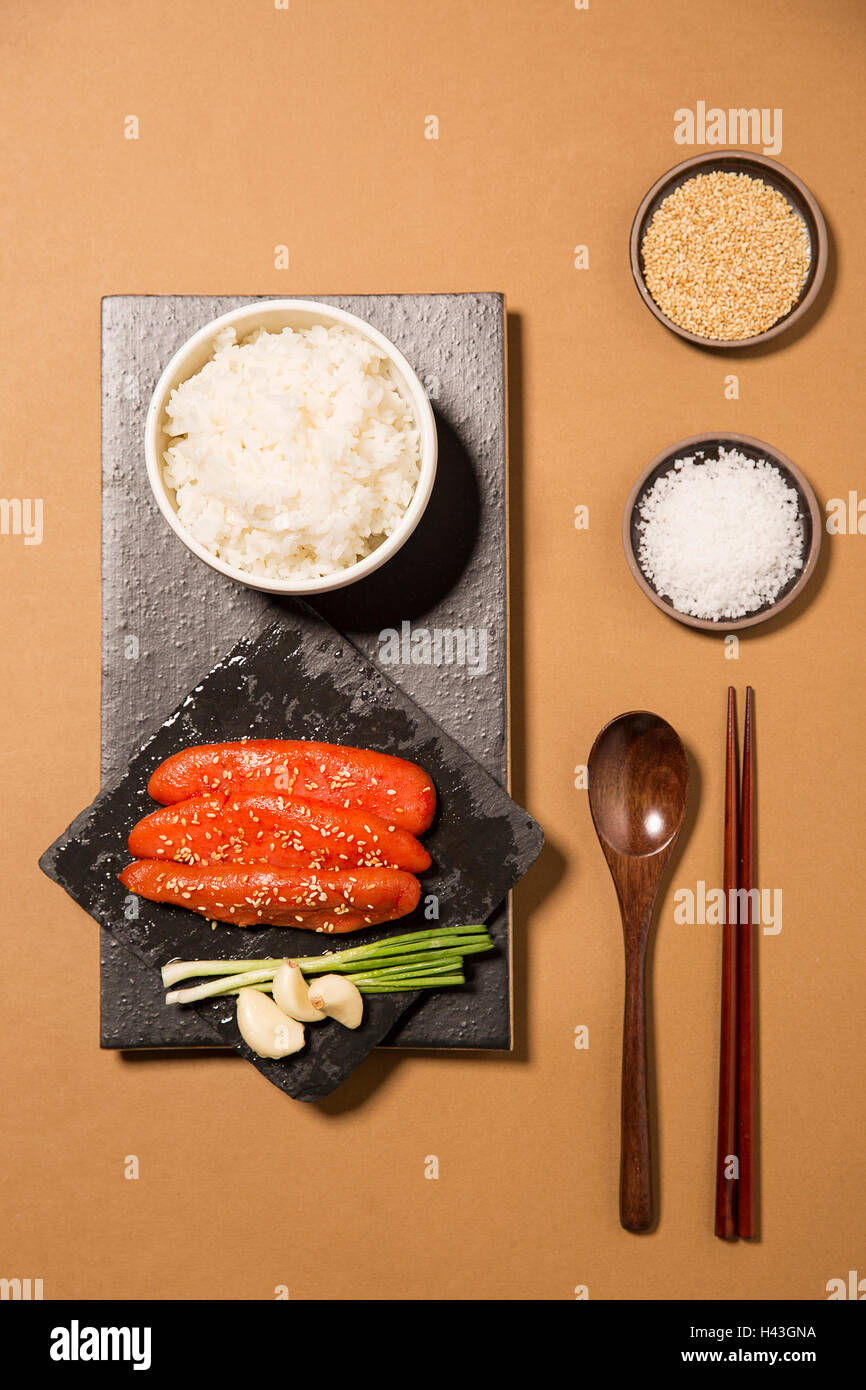 Korean Cuisine Salted Fermented Fish/Seafood Stock Photo Alamy