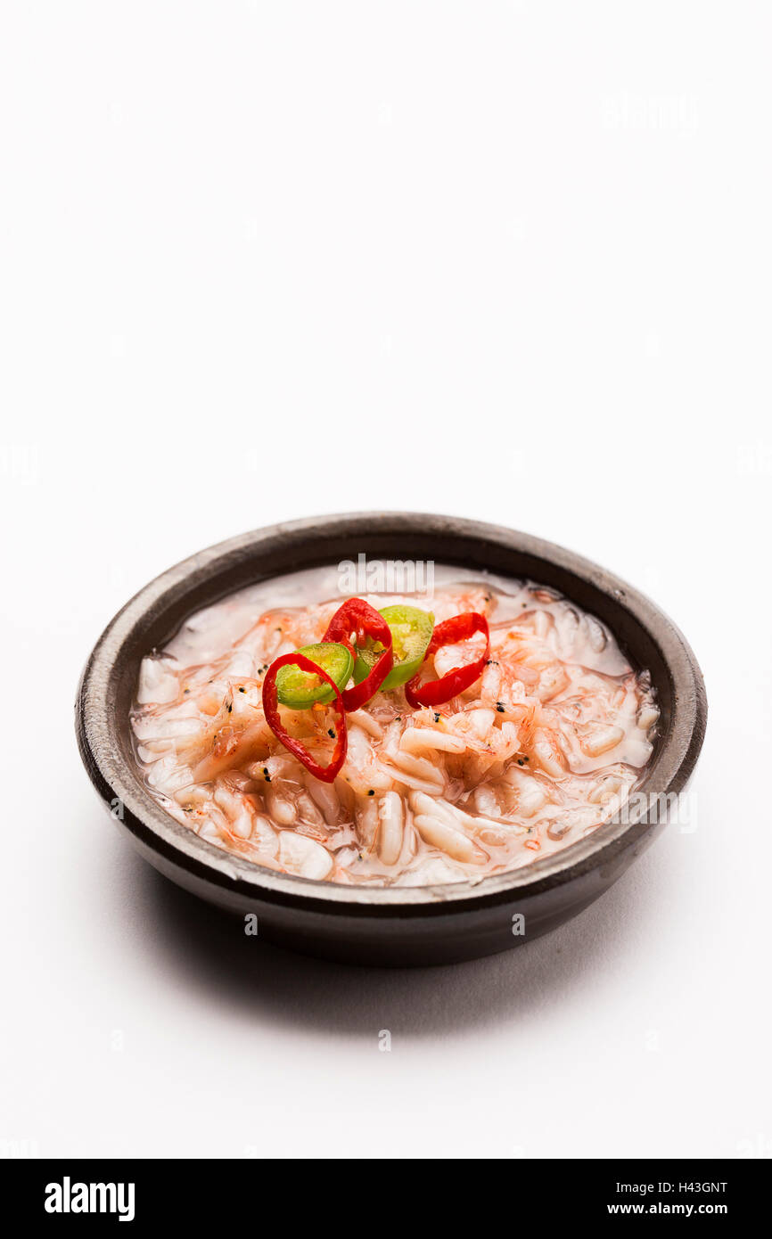 Korean Cuisine Salted Fermented Fish/Seafood Stock Photo Alamy