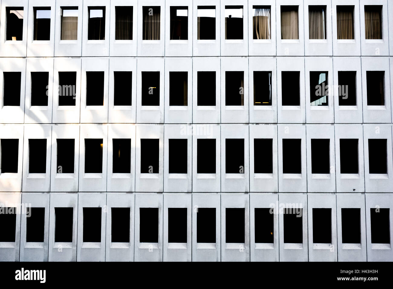 Windows of modern office building in Ontario, Canada Stock Photo