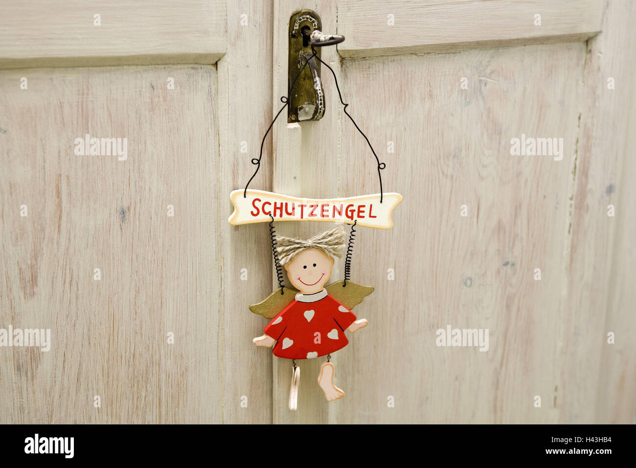 Wooden Cupboard Key Guardian Angel Hang Cupboard Wooden
