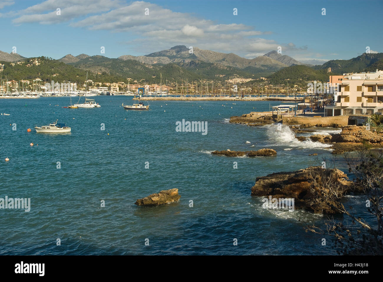 Spain, Majorca, port d'Andratx, Badia de Andratx, harbour, the Balearic