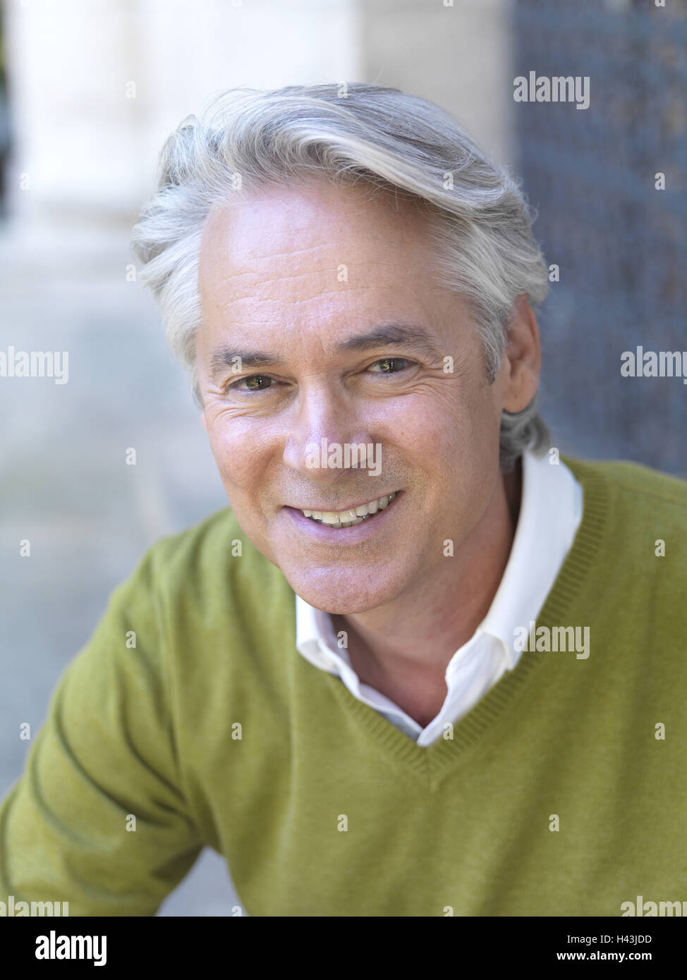 Man, Best Age, smile, portrait, model released Stock Photo - Alamy
