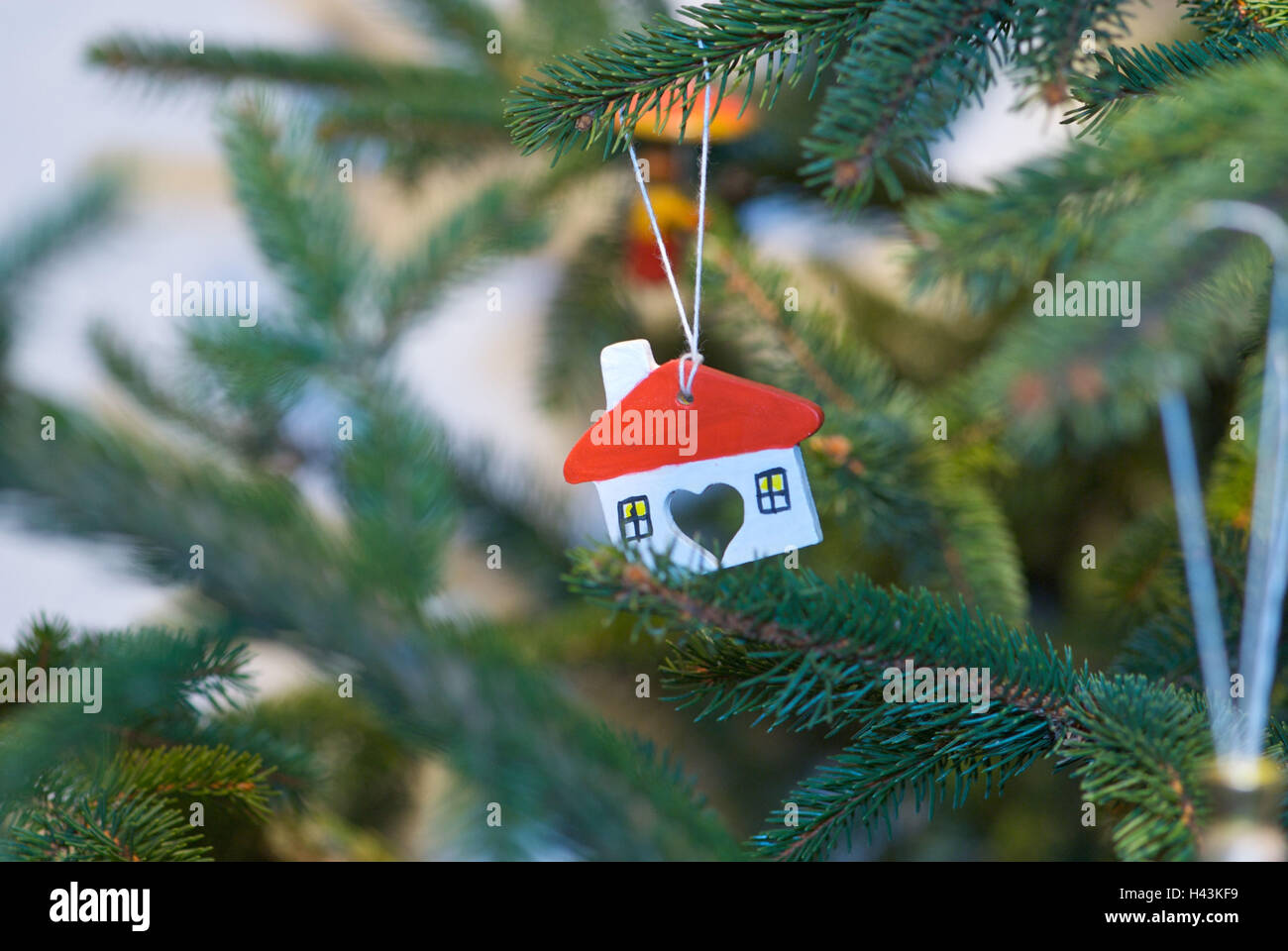 Christmas tree, trailer, house, heart Stock Photo Alamy