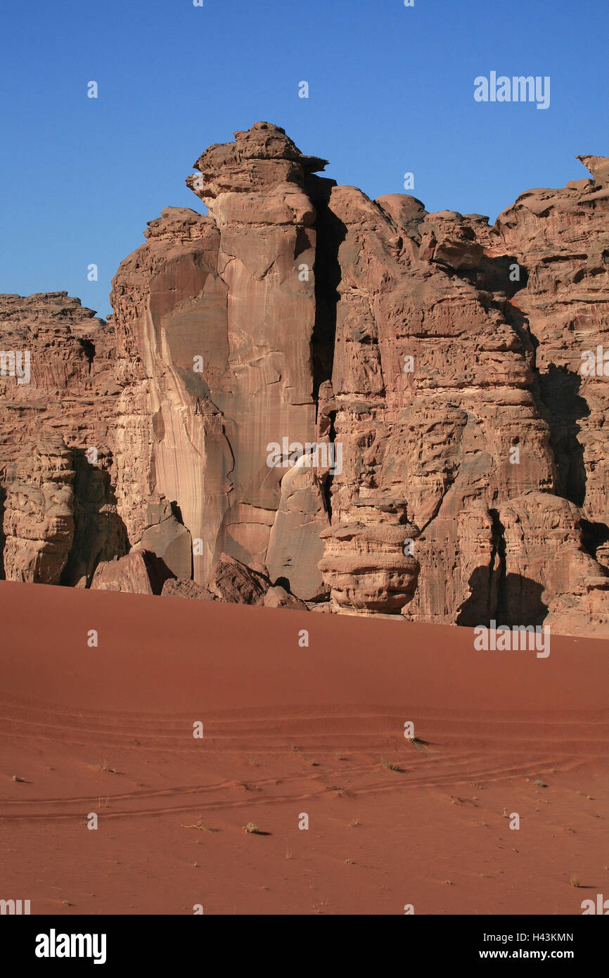 Saudi Arabia, province Tabuk, Hisma-mountain world, Stock Photo