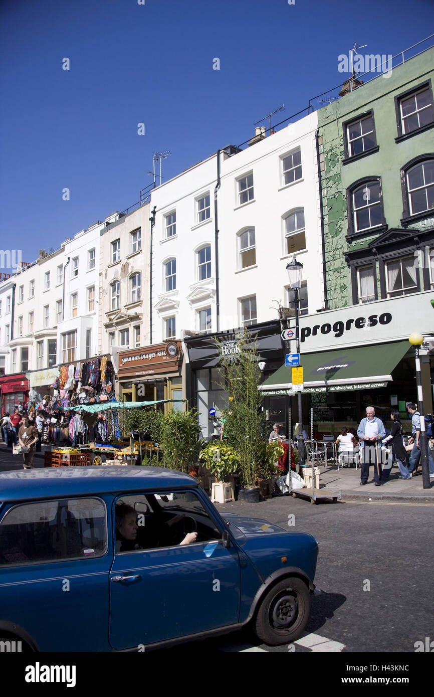 Great Britain, England, London, Notting Hill, Portobello Road, street scene, Stock Photo