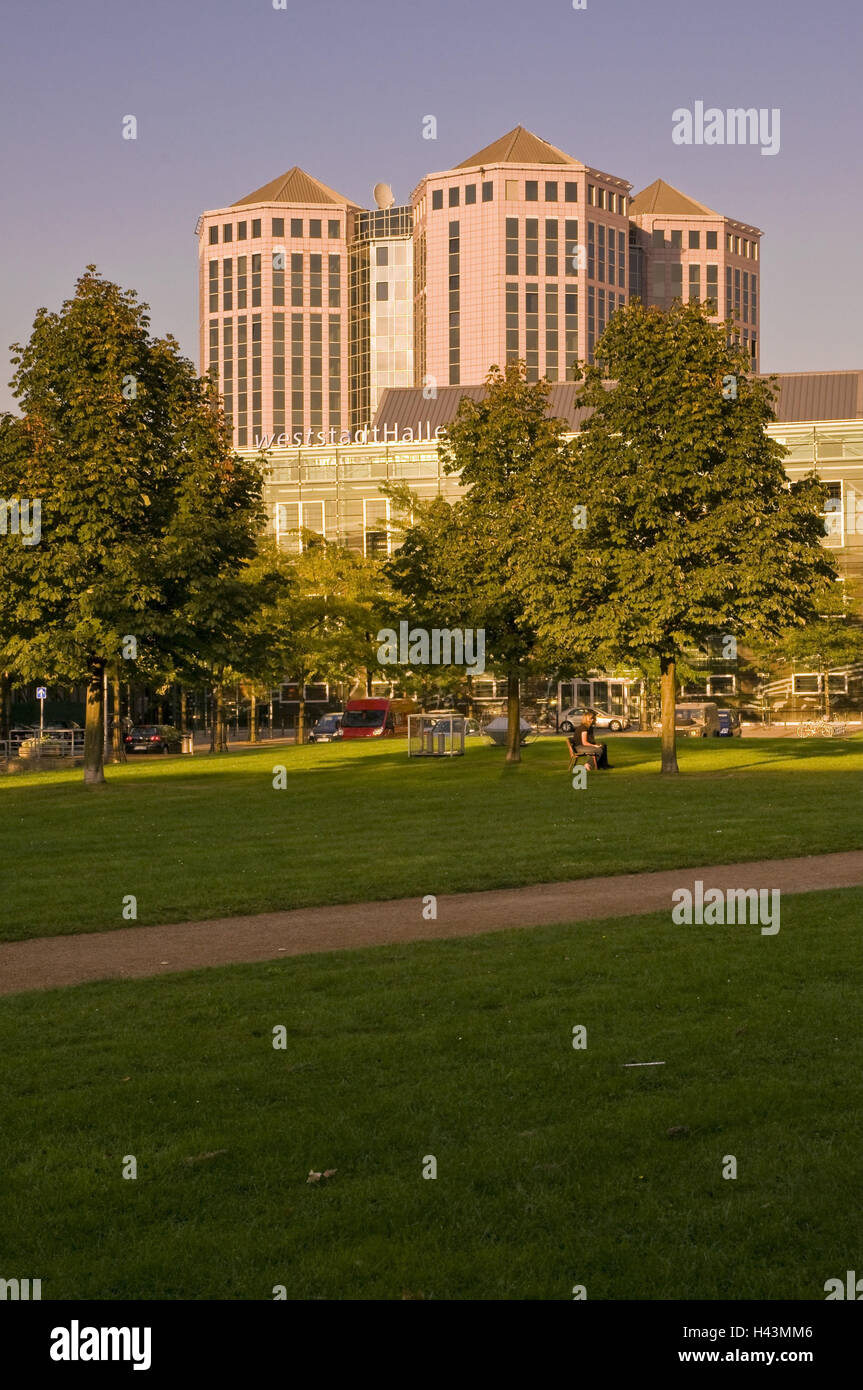 West town park, west town hall, west town towers, food, North Rhine