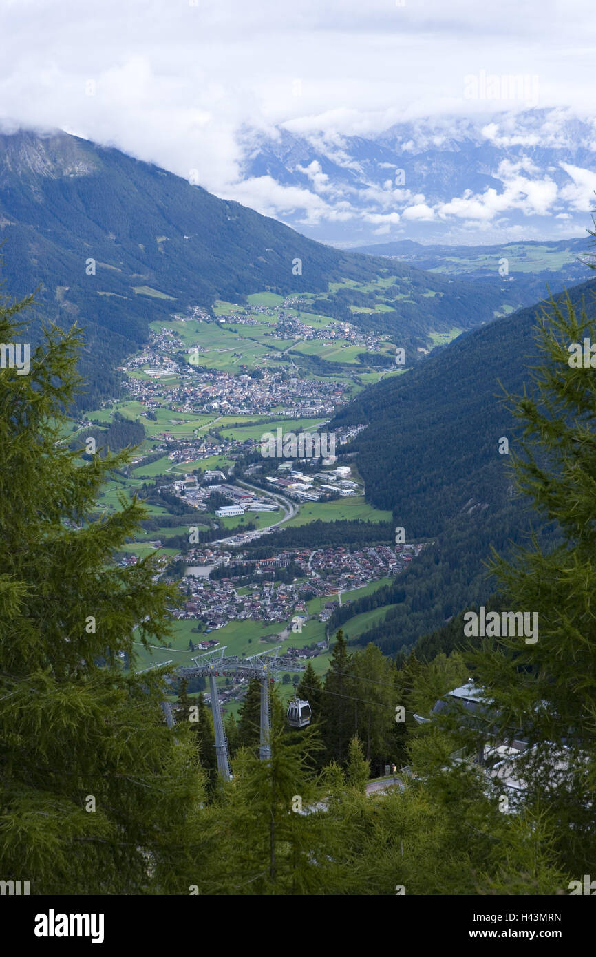 Austria, Tyrol, Stubaital, Fulpmes, Stock Photo