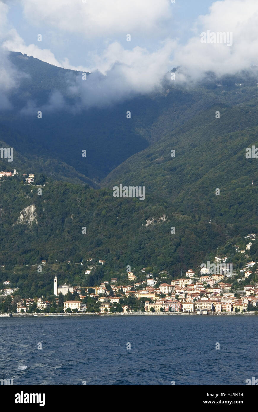 Italy, Cannero Riviera, Lago Maggiore, lake, local view, Stock Photo