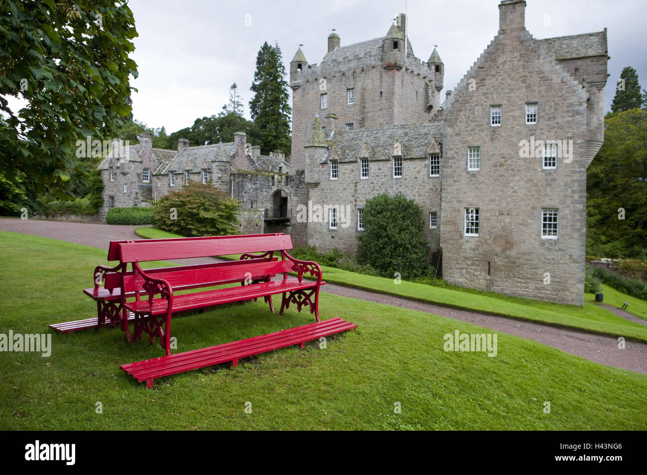 Great Britain, Scotland, highlands, Cawdor Castle, Stock Photo