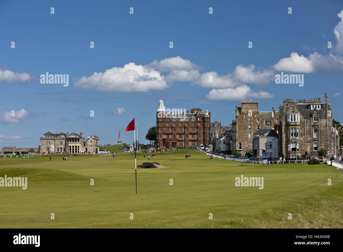 Great Britain, Scotland, Fife, St. Andrews, Old Course royal and Ancient golf club, St. Andrews