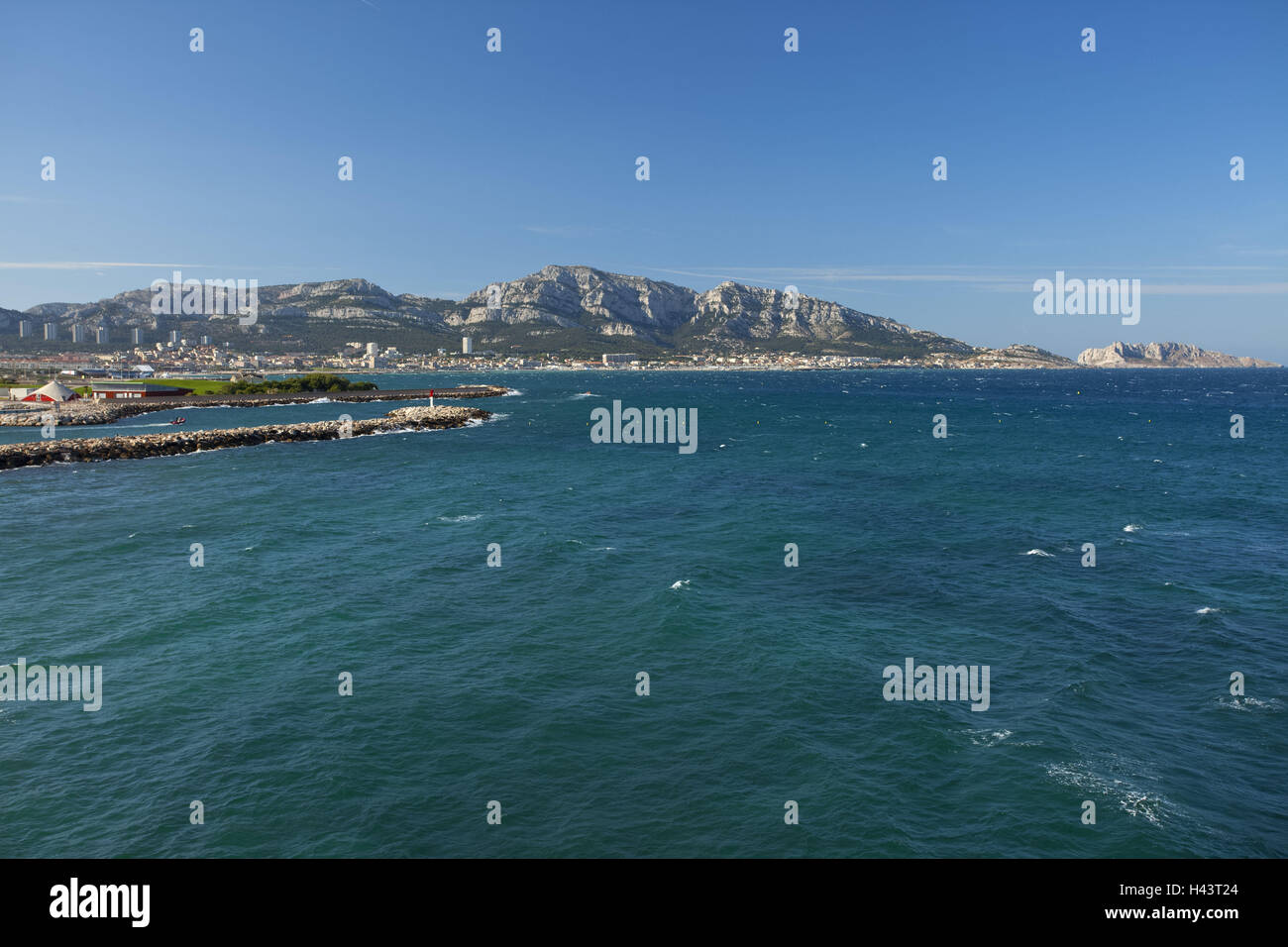 Europe, the South France, Mediterranean coast, Provence, Marseille ...