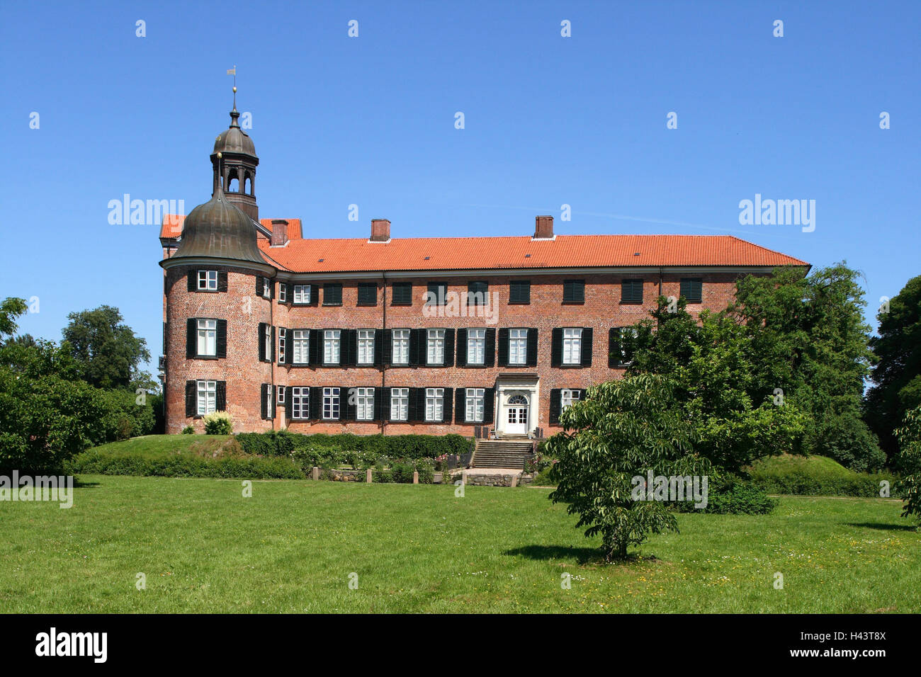 Germany, Schleswig - Holstein, Eutin, lock, Stock Photo