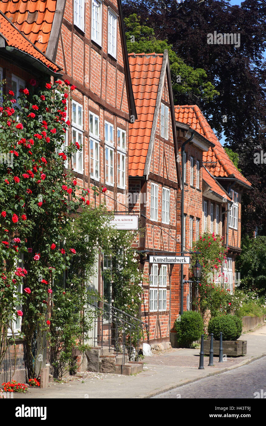 Germany, Schleswig-Holstein, Eutin (town), Altstadt Stock Photo - Alamy