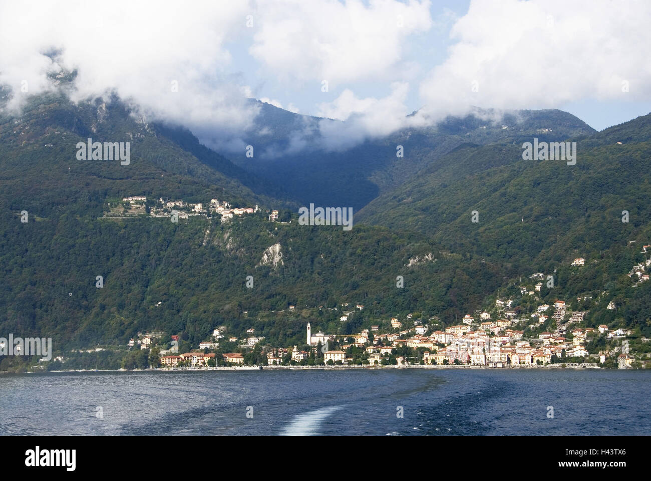 Italy, Cannero Riviera, Lago Maggiore, lake, local view, Stock Photo
