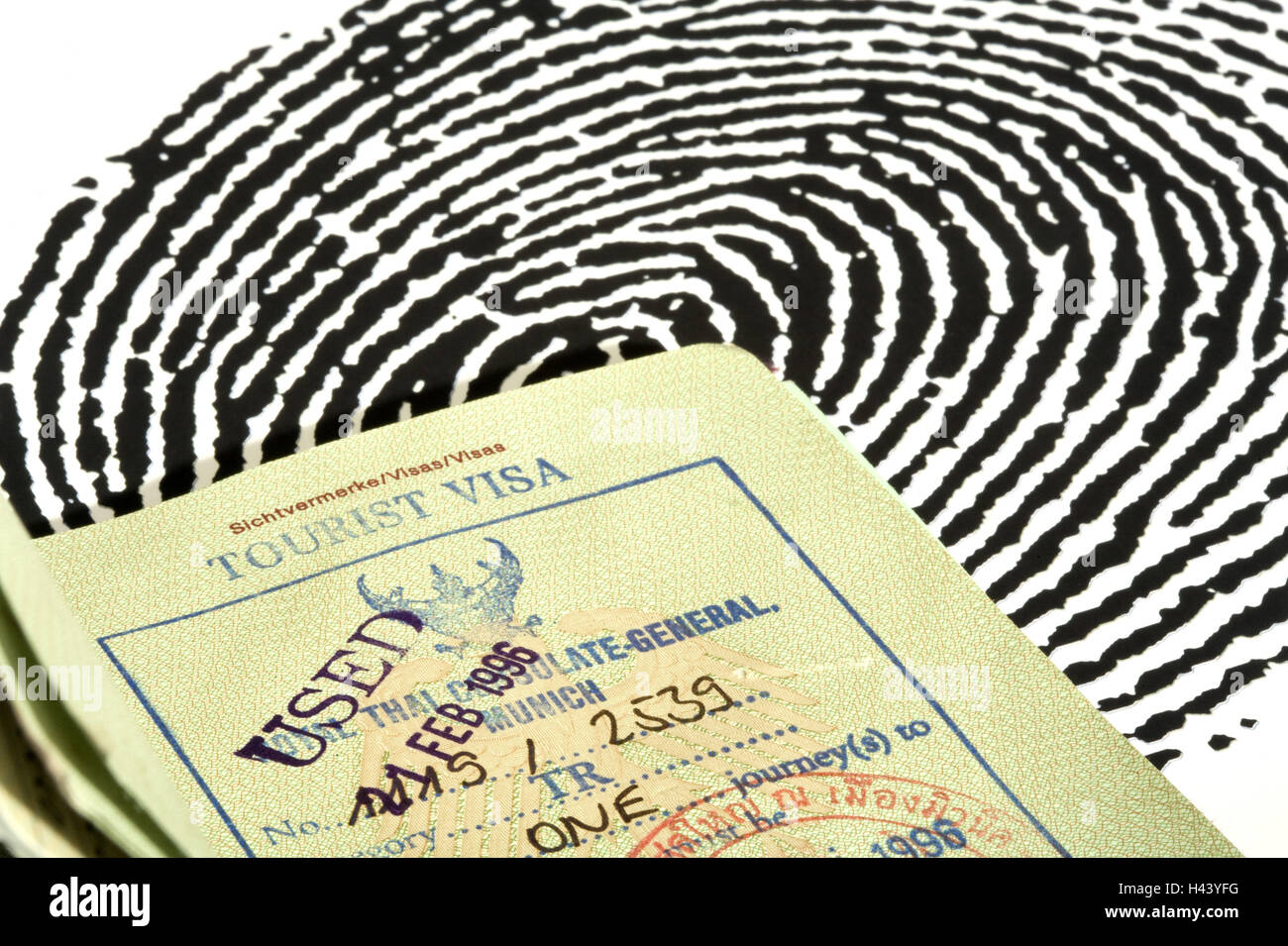 Entry visa passport hi-res stock photography and images - Alamy