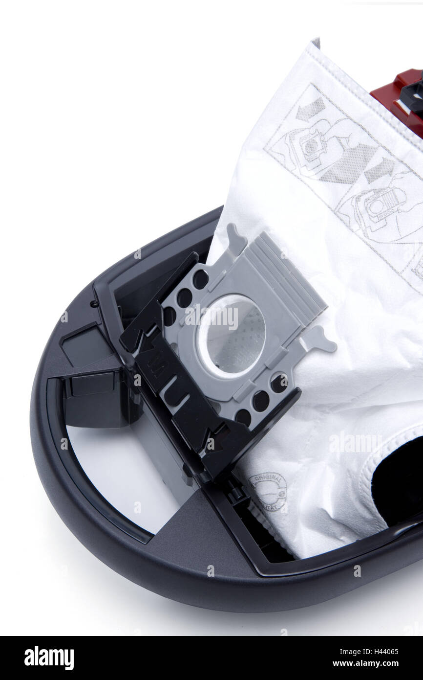 Vacuum cleaner, red, cut out, vacuum cleaner bag Stock Photo Alamy