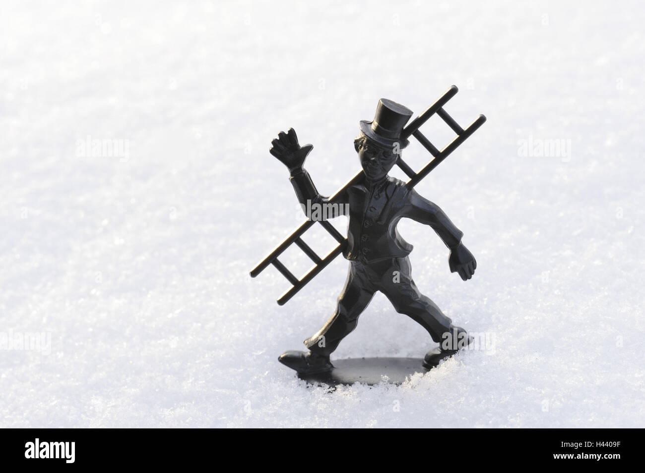 Luck bringer, figure, chimney sweep, Stock Photo