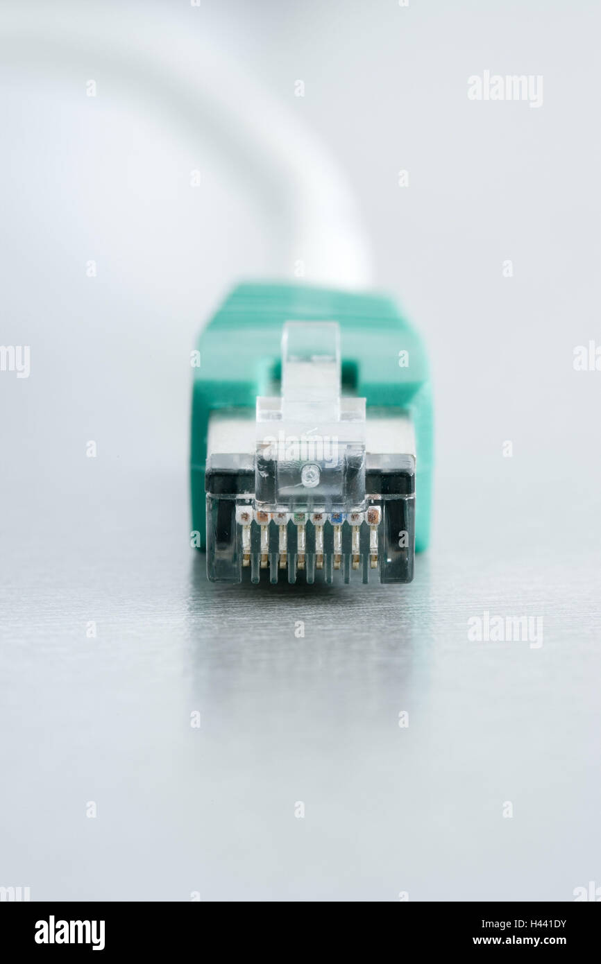 Computer, cable, connector, close up Stock Photo Alamy