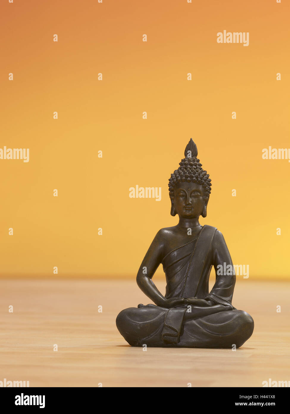 Indian Buddha's figure, lotus flowernsitz, figure, Buddha, Buddha's