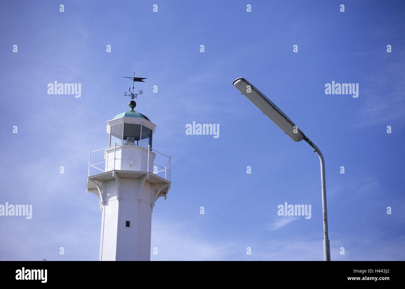 Denmark, Bornholm, Running, Lighthouse, Beacon, Sea figure, Navigation