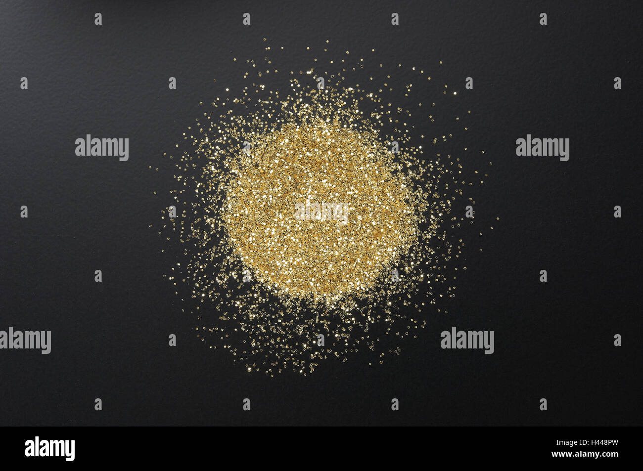 Gold dust, golden powder Stock Photo Alamy