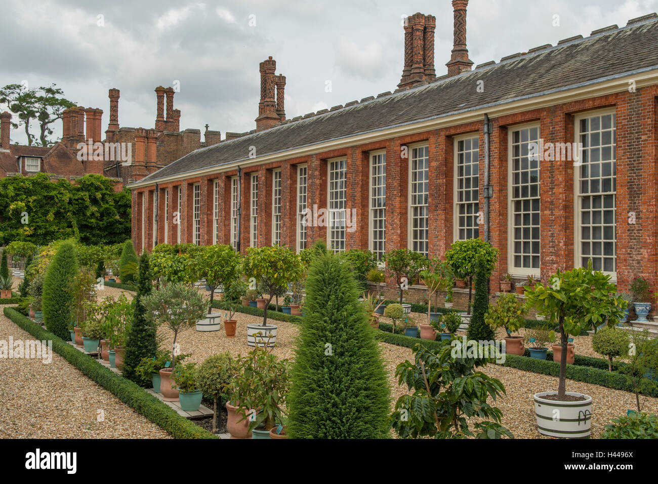 Lower Orangery, Hampton Court Palace, Richmond, London, England Stock Photo