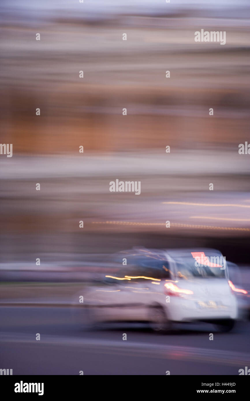 Traffic, car, blurs, Stock Photo