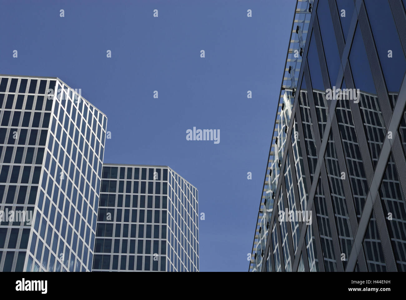 Highlight Tower, heavens, blue, detail, Germany, Bavaria, Munich, state capital, Stock Photo