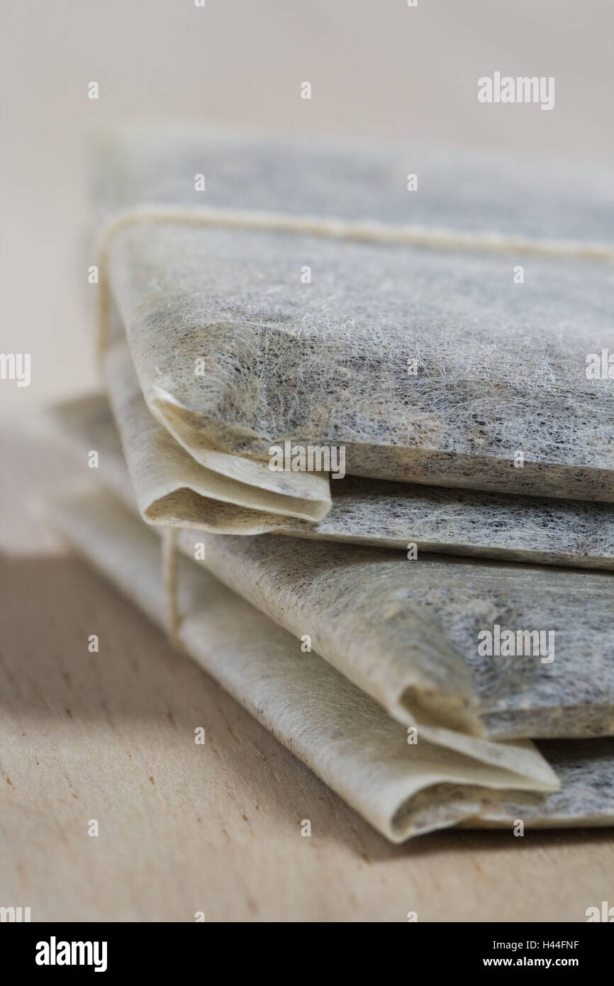 Tea bags, two, curled, hot drink, tea, black tea, drink, tea bag