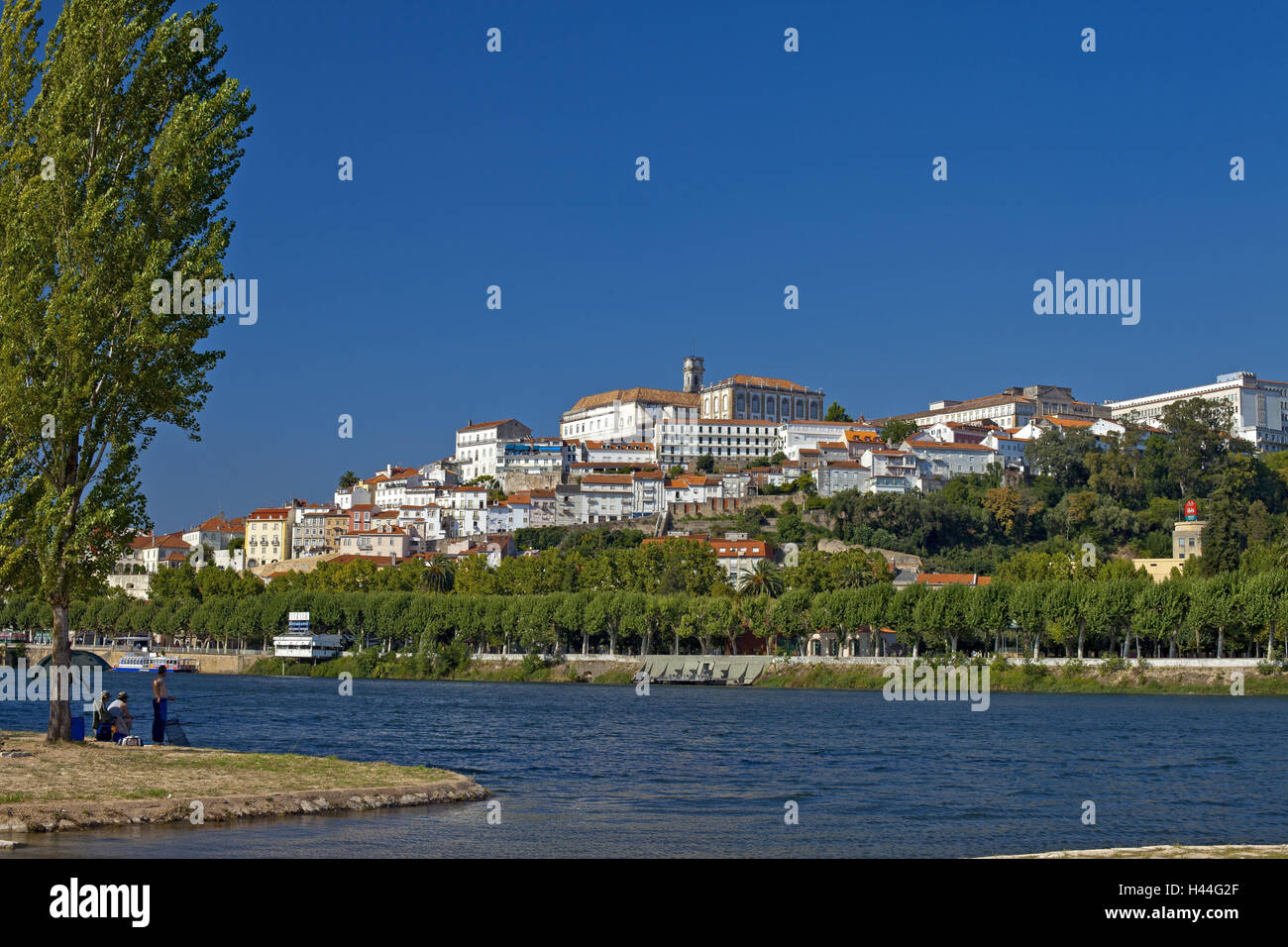 Portugal, Coimbra, Rio lunar ego, town view, Stock Photo