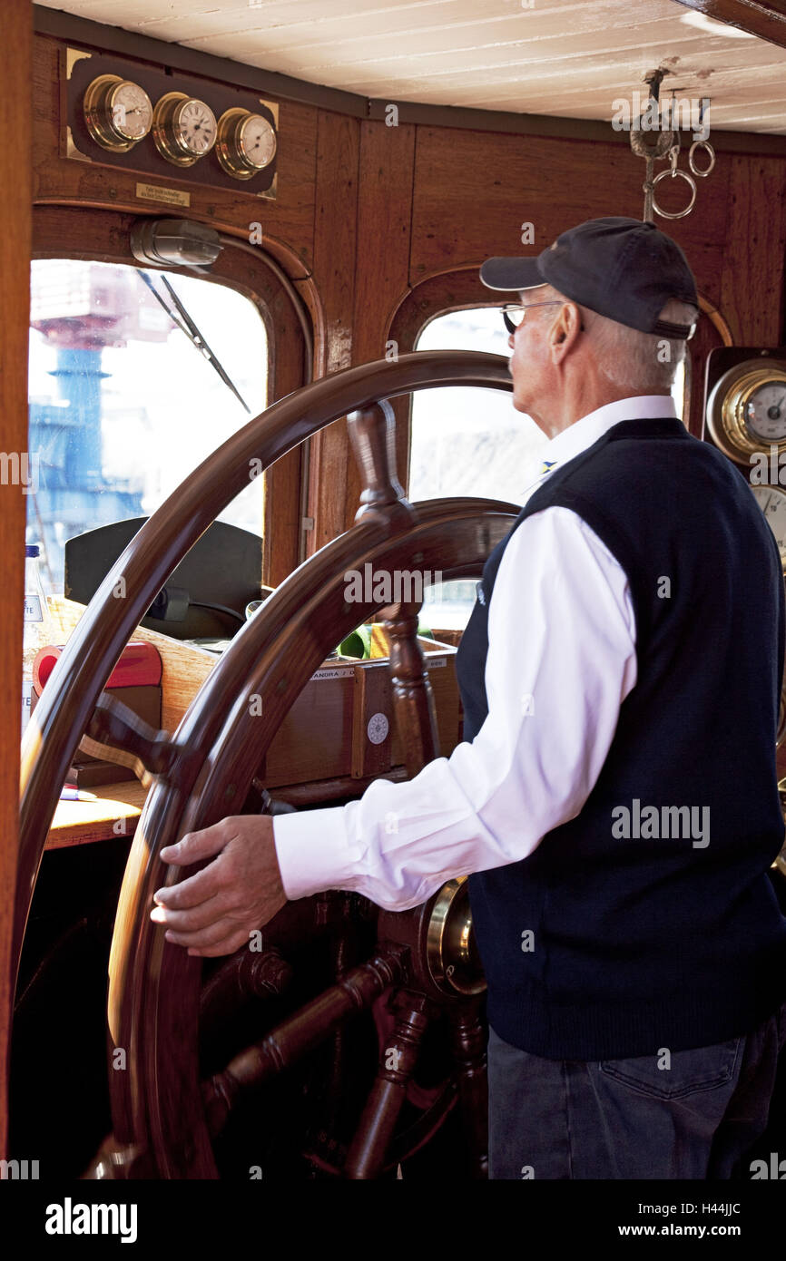 Ship, coxswain Stock Photo Alamy
