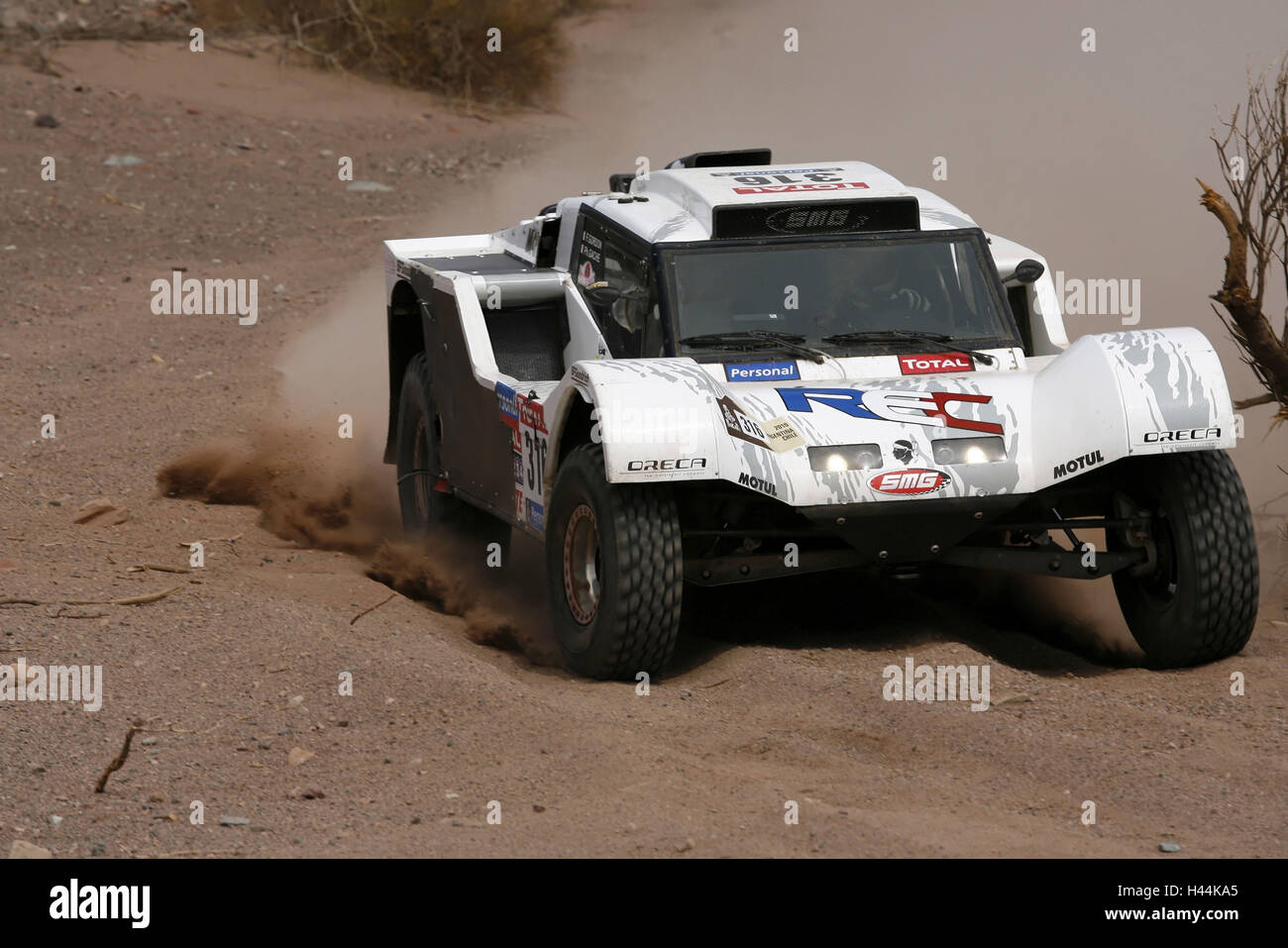 Rally Dakar 2010, 3rd stage, Stock Photo