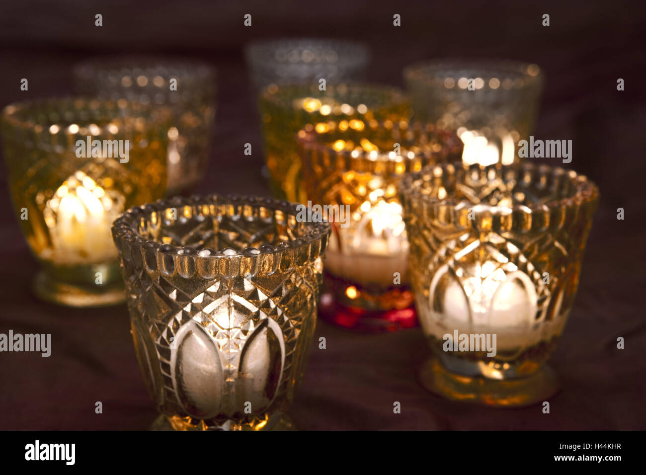 Candle light for relaxation Stock Photo Alamy