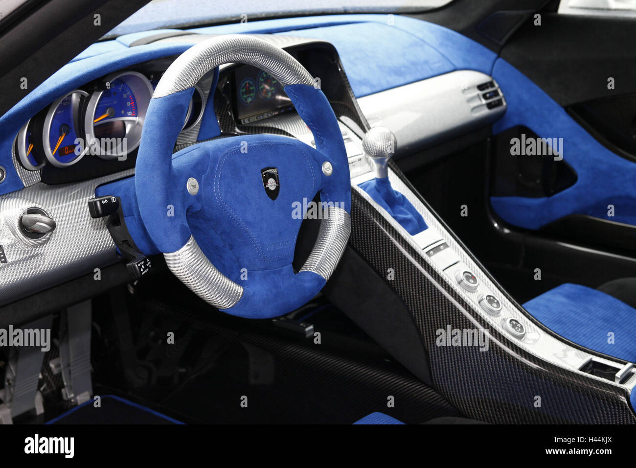Gemballa Porsche, interior, Stock Photo
